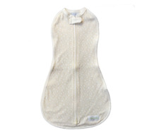 Woombie Organic Cocoon Baby Swaddle Tan O,s 3-6 Months