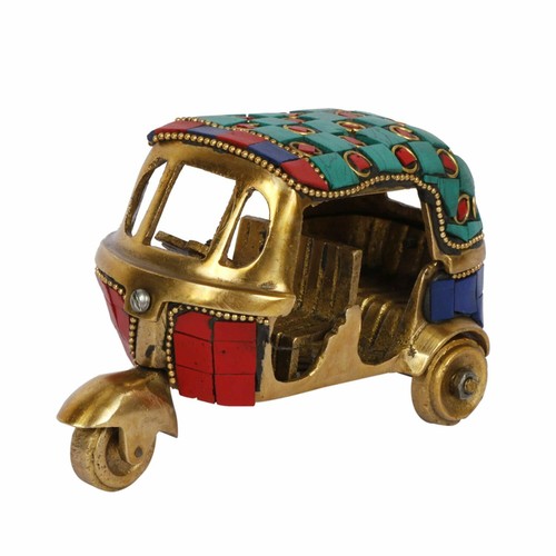 Brass rickshaw passenger tempo - brass,