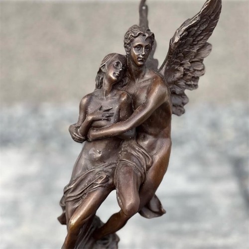 Bronze statue woman - statue,