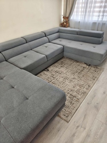 Corner sofa bed rodigo grey - sofa,