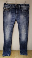 Diesel Industry Thanaz Jeans Men’s Size W32 L32 Slim Skinny Blue Denim