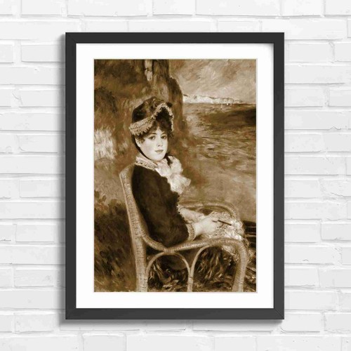 Impressionist girl yacht - impressionist,