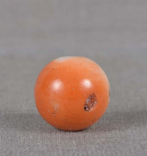 19c netsuke coral - 19c,