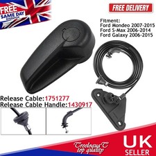 For Ford Mondeo Mk4 Galaxy S-Max 1751277 Set BONNET HOOD + Release Cable Handle^