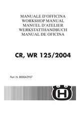 HUSQVARNA  2004 - CR WR 125 - WORKSHOP REPAIR SERVICE MANUAL
