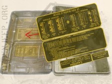 EAU POSE DECAL. GRC9 RADIO