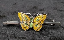Old Vintage Enamel Butterfly