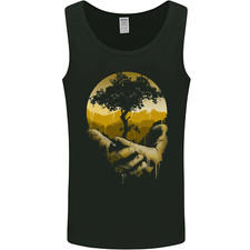 Forsaken Planet Environment Climate Change Mens Vest Tank Top