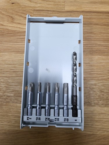Festool unboxed bit set - festool,