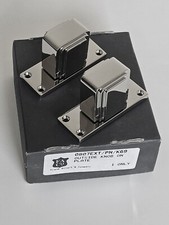 Beautiful Frank Allart Art Deco Chrome Door Knob / Handle, new old stock