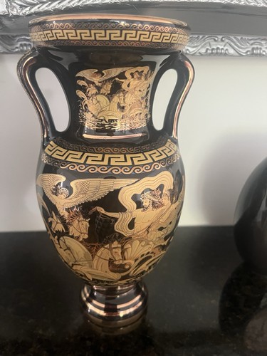 Handmade ceramic vase - ceramic, with