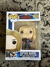 UNOPENED Captain Marvel Funko Pop! Vinyl Bobble-Head 425 