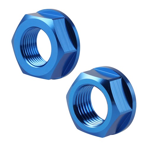 Front rear wheel axle - rear, nuts