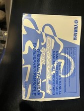 Yamaha grizzly 550 quad genuine owners manual 2008 -2015 