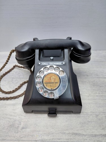 Rotary dial telephone - rotary,