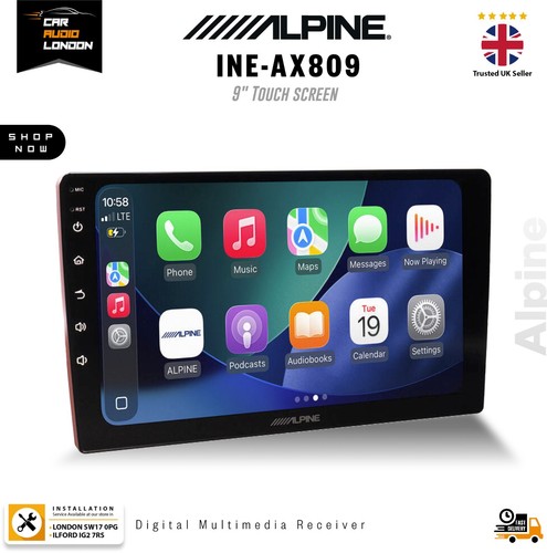 Alpine ine ax809 - ine-ax809, 9"
