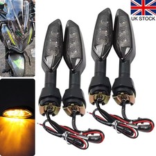 4Pcs Turn Signal Front Rear LED Indicator Light For KAWASAKI KLR650 NINJA VERSYS