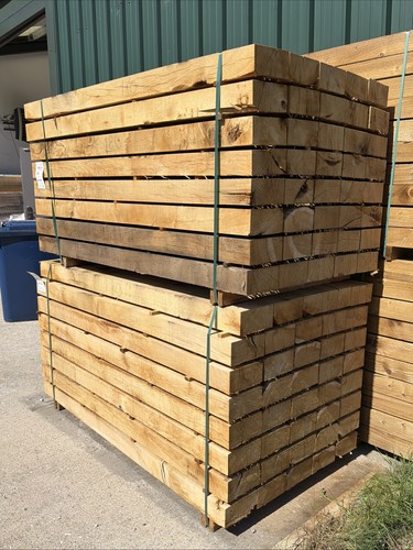 Green oak sleepers - green, 1.8m