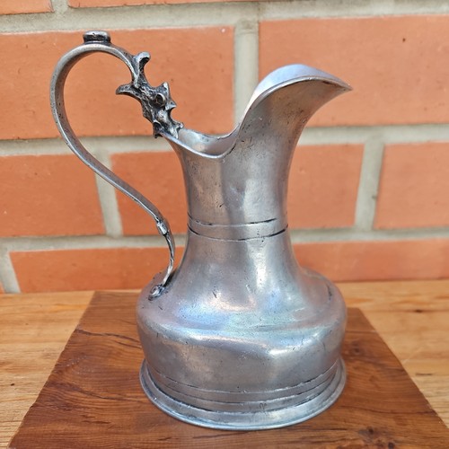 Antique pewter pitcher - antique,