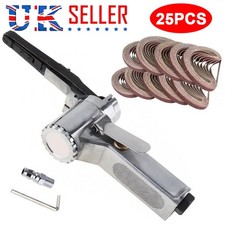 Air Belt Sander Finger File Tool 10 mm 330 mm Sanding Buffing with Sanding Belts