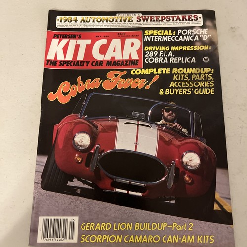 Petersen kit car may 1984 - car, /may