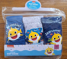 Boys Baby Shark Pack Of 3