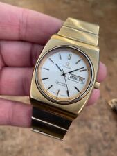 Very cool 1970s vintage Omega Seamaster day date cal 1022 gents watch