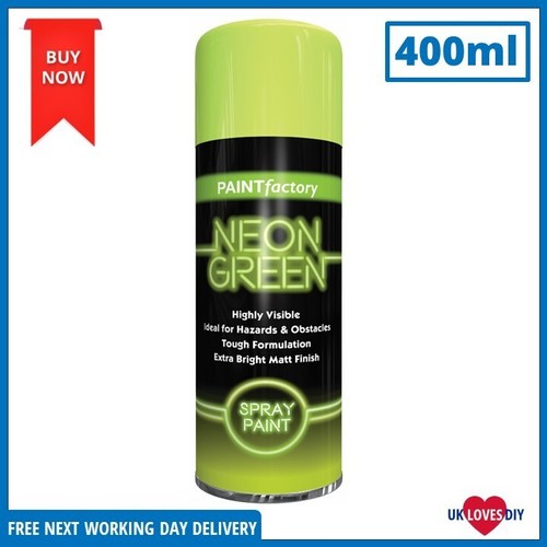 Neon green spray paint - spray,