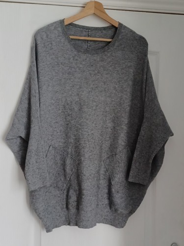 Label grey angora wool - label,