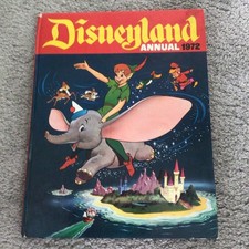 Disneyland Annual 1972 Vintage Walt Disney
