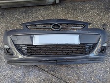 12-15 MK6 VAUXHALL ASTRA J FACELIFT COMPLETE FRONT BUMPER PHANTOM GREY 190 GWH