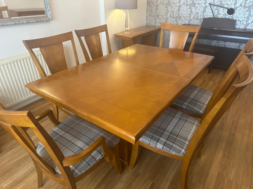 Full set extending dining - extending,