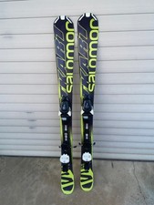 Salomon Mini Skis Green