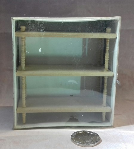 Dolls house kitchen shelves - kitchen,