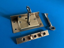 Antique Brass Box / Chest Lock