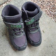 Boys Black/Green Xbox Boots