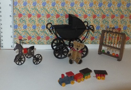 Scale dolls house pram - scale,
