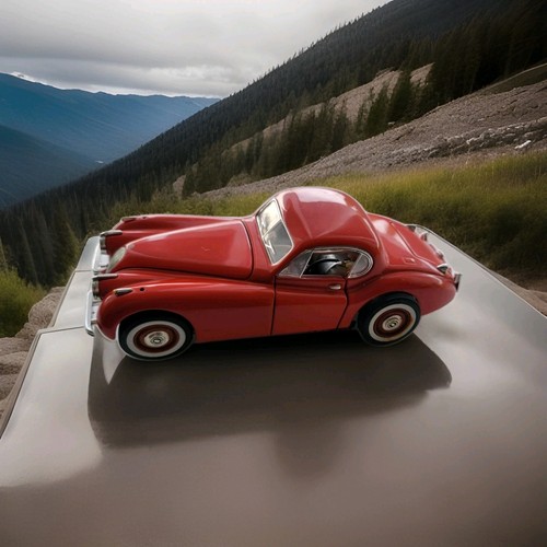 Jaguar xk120 die cast - 1.32, die-cast