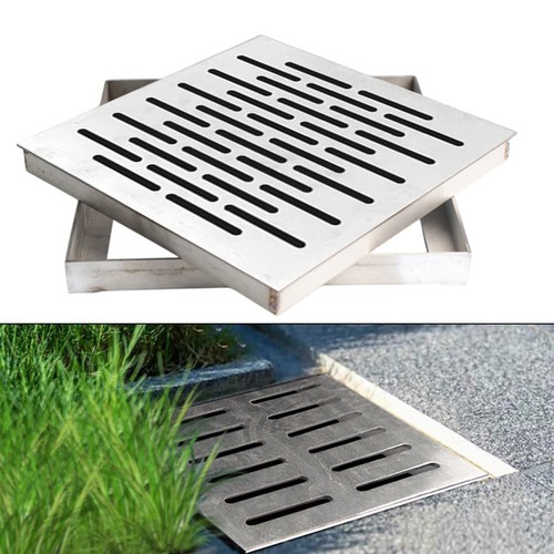 Stainless steel drain cover - stainless,