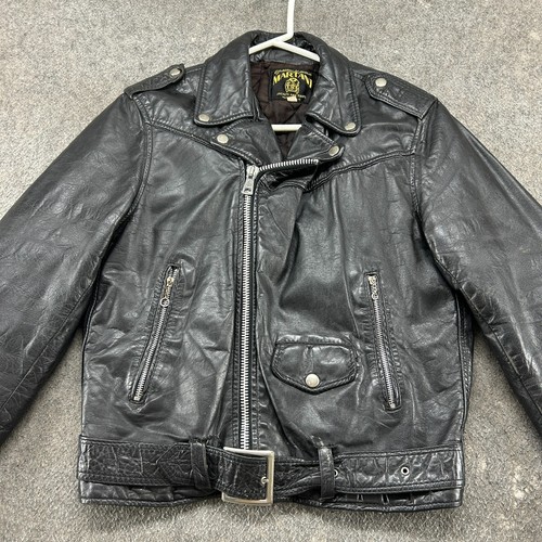 Vintage martani leather - leather, jacket