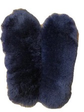 1 Pair Sheepskin insoles For Sheepskin  boots 9/10 NavyBlack