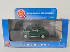 BMC Lledo Vanguards 1/43 Austin A35 Saloon Spruce Green Diecast Model VA02300