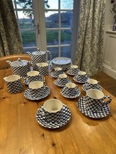 Burleigh Ironstone Chequers