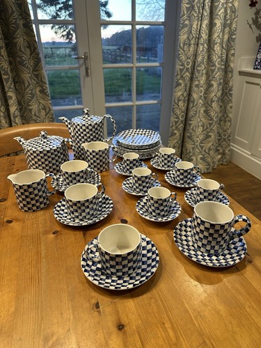 Burleigh ironstone chequers - burleigh,