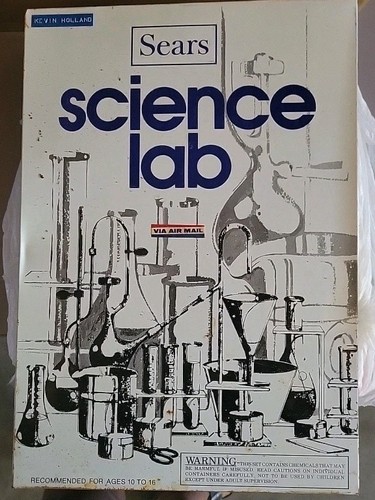 Vintage sears science lab - vintage,