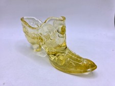 Vintage Yellow Fenton Glass