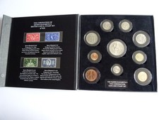 The Coronation of Queen Elizabeth II Coin and Stamp set
