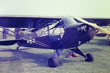 PIPER J-3 CUB Aircraft - Original 35mm SLIDE (c1970s)
