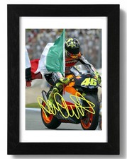 Valentino Rossi Signed