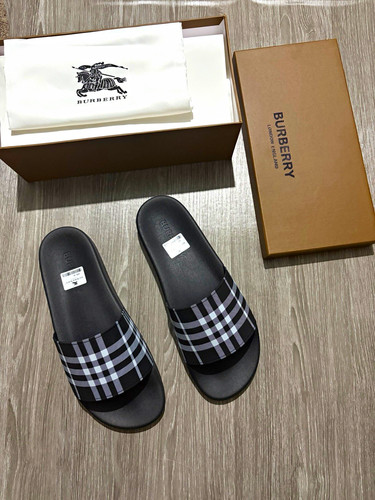 Burberry slides eu 44 - burberry, 9